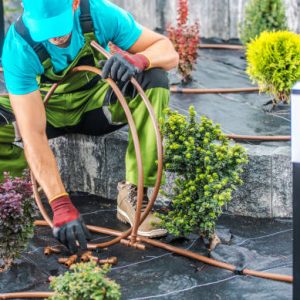 Garden Irrigation System Installation